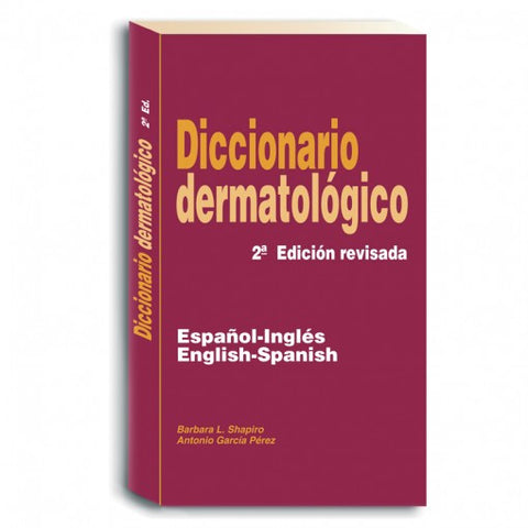 Diccionario Dermatologico - 2da edicion revisada-ergon-UNIVERSAL BOOKS