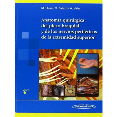 Anatomia Quirurgica del plexo braquial y nervios perifericos de la extremidad superior. Incluye sitio web-panamericana-UNIVERSAL BOOKS