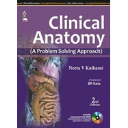 CLINICAL ANATOMY A PROBLEM SOLVING APPROACH WITH DVD -Kulkarni - 2/ED/2012-REVISION - 24/01-jayppe-Default Title-UNIVERSAL BOOKS