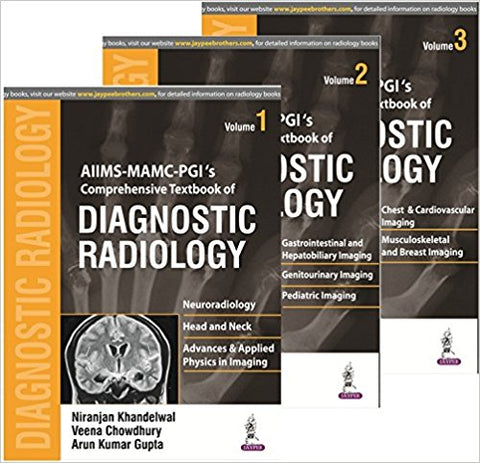 AIIMS MAMC - PGI's Comprehensive Textbook of Diagnostic Radiology (3 Volume Set)-jayppe-UNIVERSAL BOOKS
