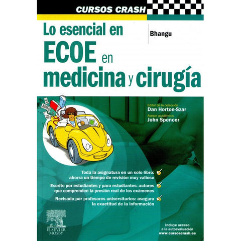Cursos crash: Lo esencial en ECOE en medicina y cirugía-REV. PRECIO - 31/01-elsevier-UNIVERSAL BOOKS
