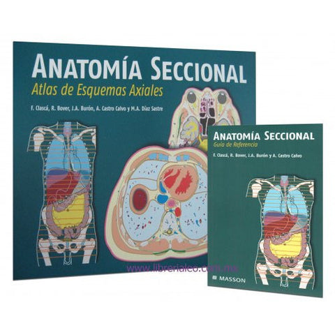 Anatomía seccional. Atlas de esquemas axiales + guía de referencia-REV. PRECIO - 31/01-elsevier-UNIVERSAL BOOKS