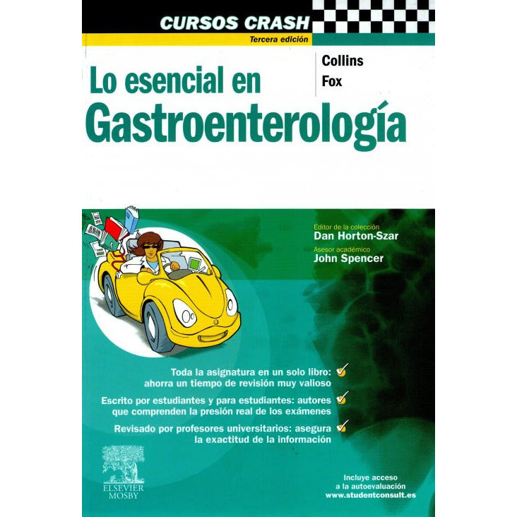 Cursos Crash: Lo esencial en gastroenterología-REV. PRECIO - 31/01-elsevier-UNIVERSAL BOOKS