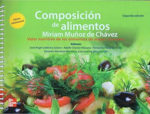 Composición de alimentos. Tablas: Valor nutritivo de los alimentos de mayor consumo-UNIVERSAL 17.04-UNIVERSAL BOOKS-UNIVERSAL BOOKS