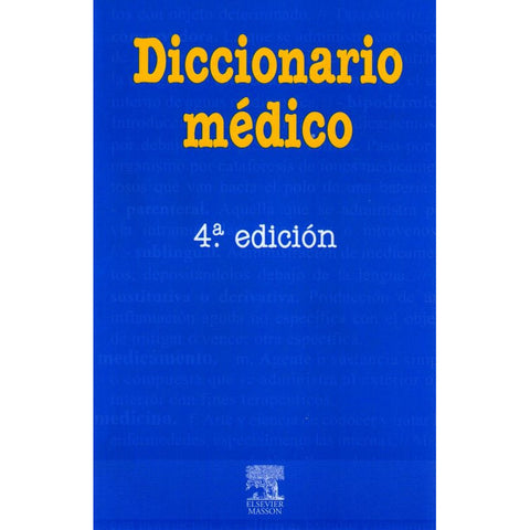 Diccionario Médico-REV. PRECIO - 01/02-elsevier-UNIVERSAL BOOKS