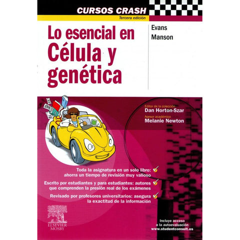 Curso Crash - Lo esencial en célula y genética-REV. PRECIO - 31/01-elsevier-UNIVERSAL BOOKS