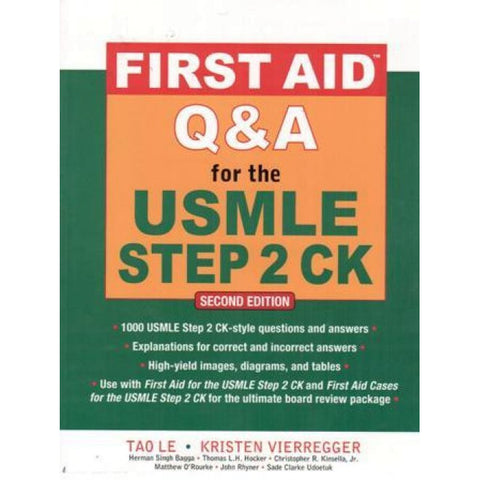 First aid Q&A for the USMLE step 2 CK-REV. PRECIO - 03/02-mcgraw hill-UNIVERSAL BOOKS