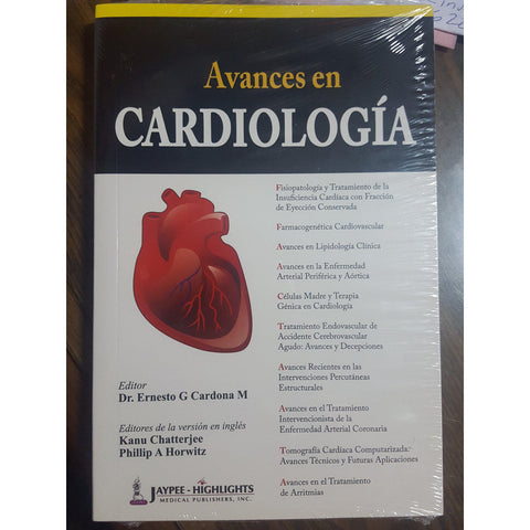 Avances en cardiologia-UNIVERSAL BOOKS-UNIVERSAL BOOKS