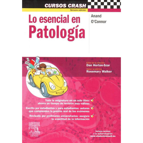 Cursos Crash: Lo esencial en patología-REV. PRECIO - 31/01-elsevier-UNIVERSAL BOOKS