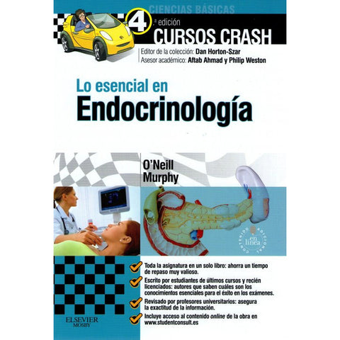 Cursos crash. Lo esencial en endocrinología-REV. PRECIO - 31/01-elsevier-UNIVERSAL BOOKS