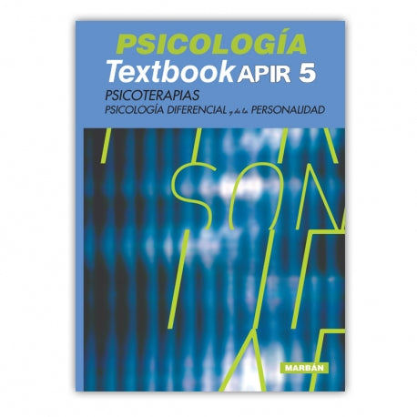 Psicoterapias Psicología Diferencial y de la Personalidad Textbook APIR 5-UNIVERSAL 27.03-UNIVERSAL BOOKS-UNIVERSAL BOOKS