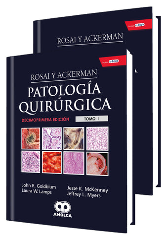 Patología Quirurgica rosai ackerman 2 tomos-patologia-amolca-UNIVERSAL BOOKS