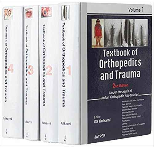 Textbook of Orthopedics and Trauma (4Vols) with Master index-UNIVERSAL 30.04-UNIVERSAL BOOKS-UNIVERSAL BOOKS