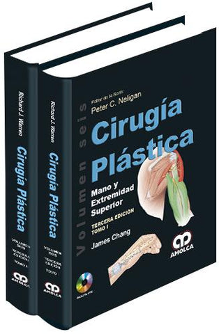 Cirugía Plástica – Mano y Extremidad Superior Volumen 6 – Tercera edición – Tomo I – Tomo II-UNIVERSAL BOOKS-UNIVERSAL BOOKS