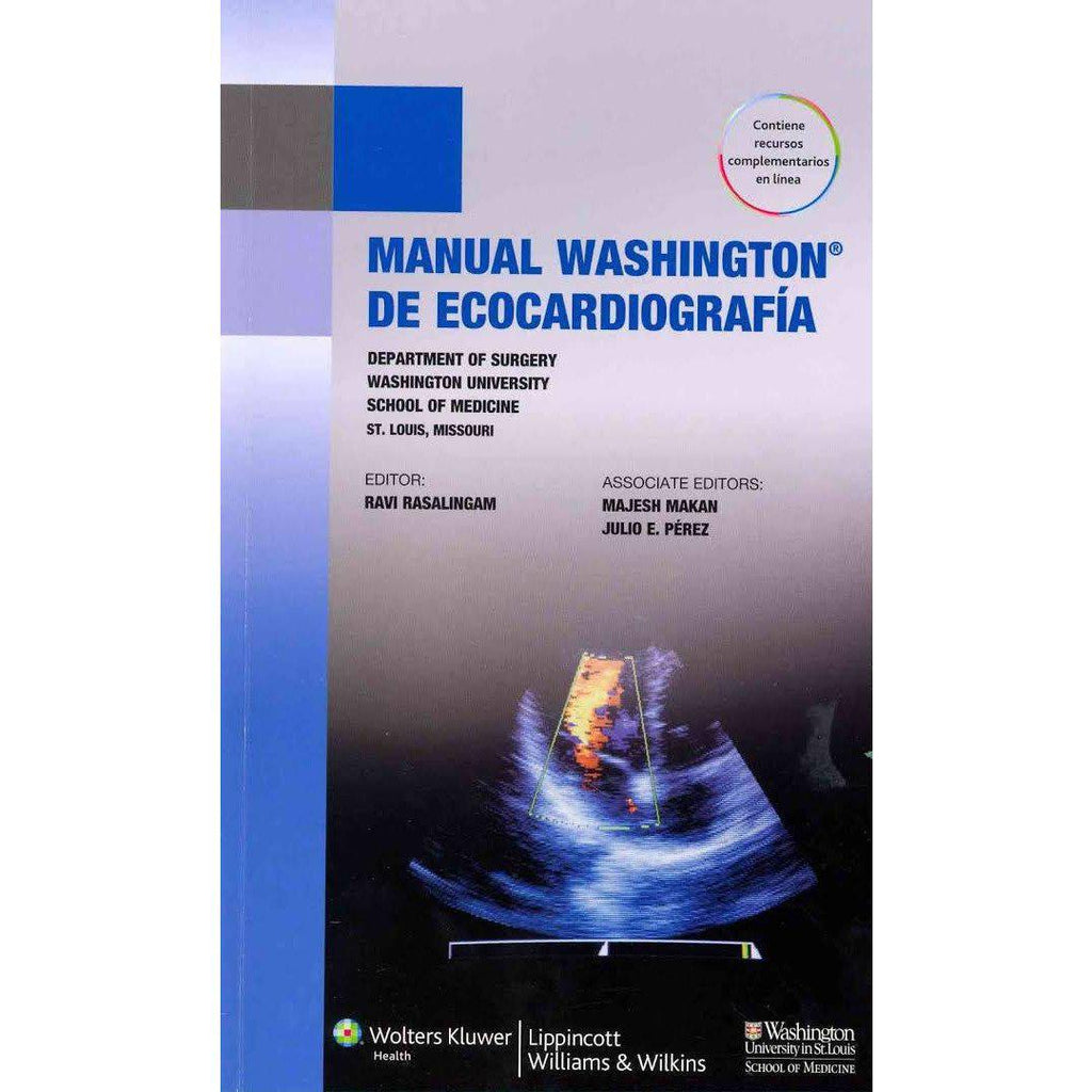 Manual Washington de ecocardiografia-lww-UNIVERSAL BOOKS
