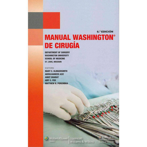 Manual Washington de cirugia-REVISION - 24/01-lww-UNIVERSAL BOOKS