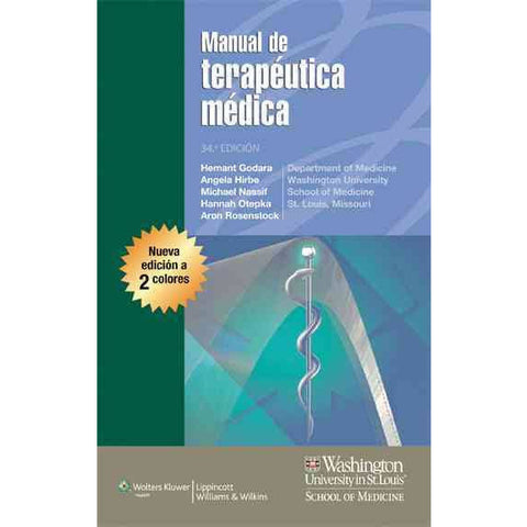 Manual Washington de Terapeutica Medica-REVISION - 24/01-lww-UNIVERSAL BOOKS