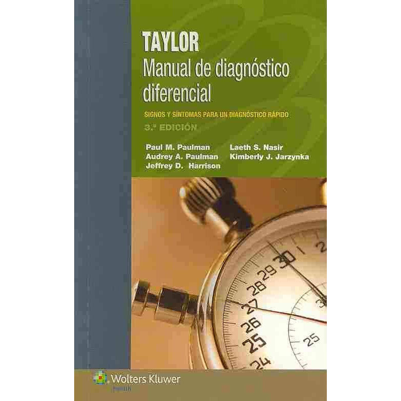Taylor. Manual de diagnostico diferencial-lww-UNIVERSAL BOOKS