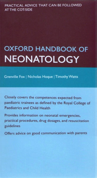 Oxford handbook of neonatology
