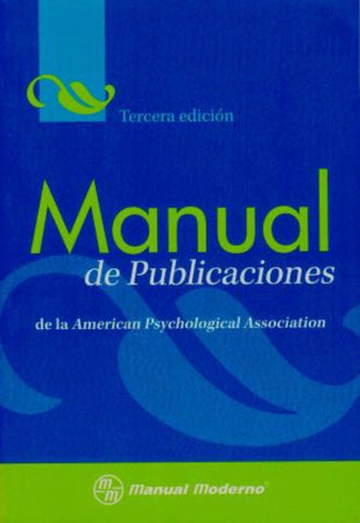 APA. Manual de publicaciones