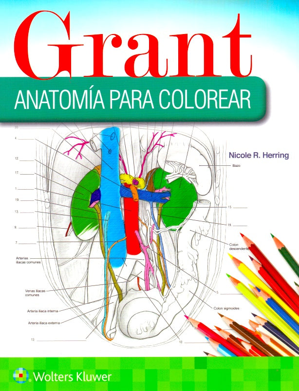 Grant. Anatomía para Colorear