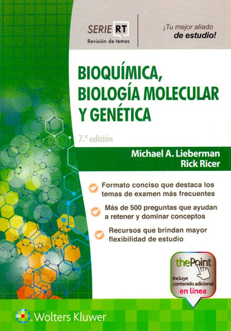 Serie RT. Bioquímica, Biología Molecular y Genética