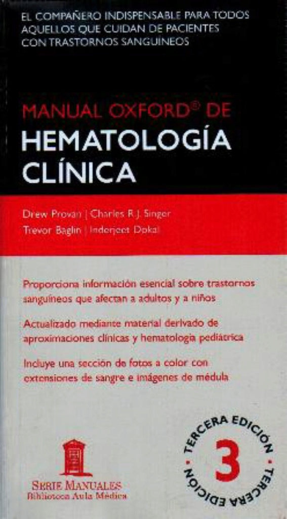 Manual Oxford de Hematología clínica
