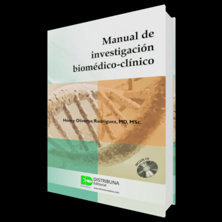 Manual De Investigación Biomedica-Clinica ( Incluye Cd Software)-distribuna-UNIVERSAL BOOKS